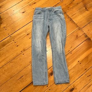Erverlane highrise jeans ankle